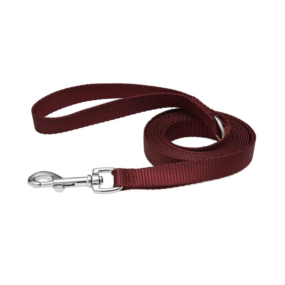 Everyday Dog Leash Burgundy
