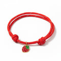 Reflective Friendship Bracelet Red