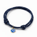 Reflective Friendship Bracelet Navy