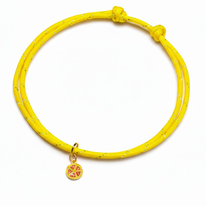 Reflective Tag Collar Yellow